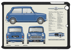 Morris Mini-Minor Deluxe 1962-64 Small Tablet Covers